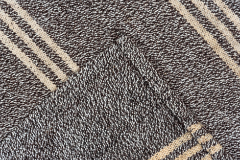 Antique Flatweave Area Rug (6' x 9')